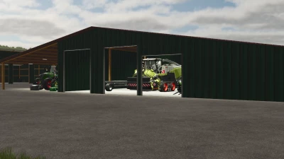 Machineshed With Canopy Roof v1.0.0.0