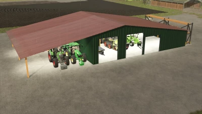 Machineshed With Canopy Roof v1.0.0.0
