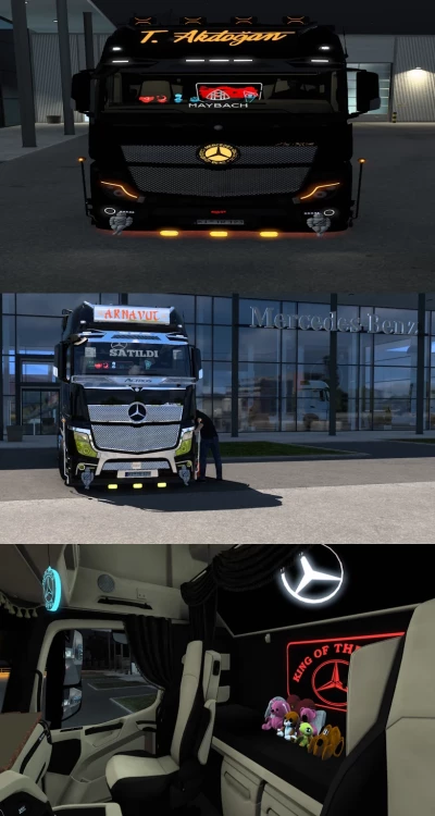 Mercedes Actros MP4 Addons  1.54