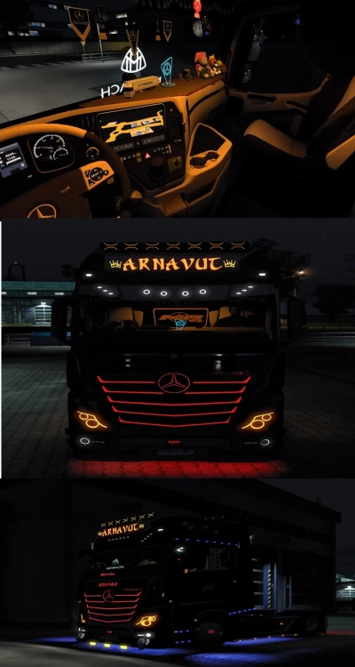 Mercedes Actros MP4 Addons  1.54