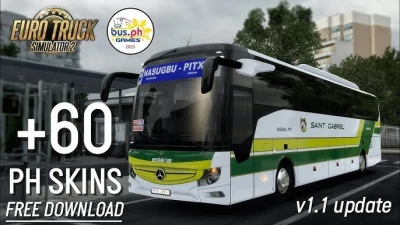 MERCEDES BENZ NEW TOURISMO 2020 PHILIPPINE SKINPACK v1.1