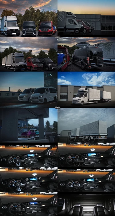 Mercedes-Benz Sprinter (Tourer Megamod) 1.5x