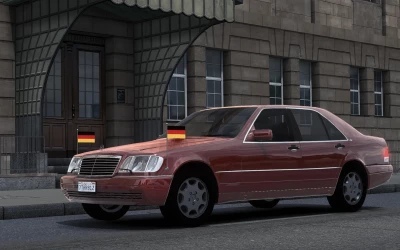 Mercedes-Benz W140 S-Class S600 V1.8 1.54