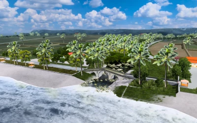 New Bali Map Version 2.5 ETS2 1.36 - 1.54