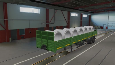 NEW NEFAZ 9334 Trailers Pack v3.0 ETS2 v1.54.x