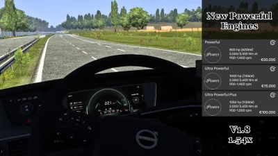 New Powerful Engines V1.8 1.54x