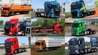 PACK DE CAMINHOES BY TRD-CC v1.0