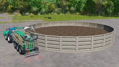 Placeable slurry manure tank (unlimited free) v1.0.0.0