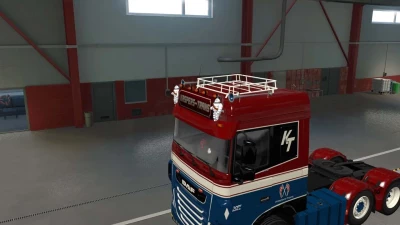 Roof rack for DAF E6 v2.0