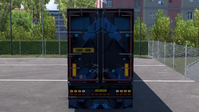 Scania S Blue Cyber Girl Skin v1.0 1.5x