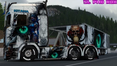 SCANIA S KITANA EYE SKIN v1.0