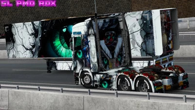 SCANIA S KITANA EYE SKIN v1.0