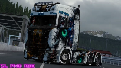SCANIA S KITANA EYE SKIN v1.0
