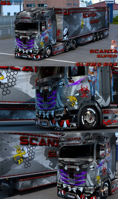 Scania s Super Skin update 1.54
