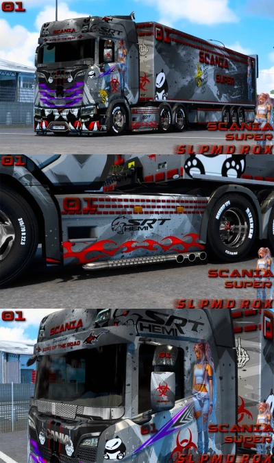 Scania s Super Skin update 1.54