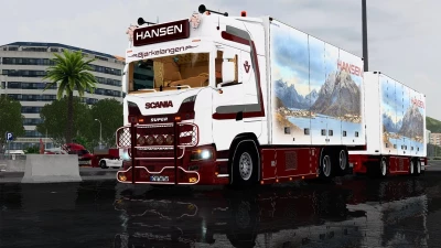 Scania S580 Hansen + Trailer v1.5