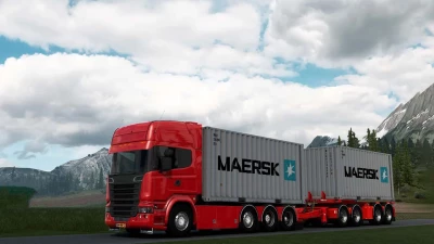 Scania SpectransGroup 8X2/8X4 + Trailer v5.5 1.54