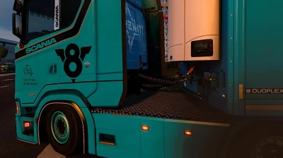 Serene blue Scania S v1.0