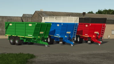 Smyth Supercube 22 F Grain/Silage Trailer v1.0.0.0