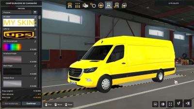 TEMPLATE + SKIN EDIT MERCEDES-BENZ SPRINTER 2023 ATS v1.0