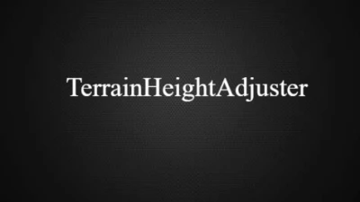 Terrain Height Adjuster v1.0.0.4