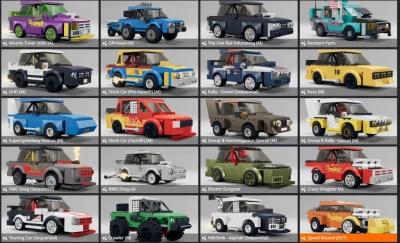 Toy Building Block Car v1.0