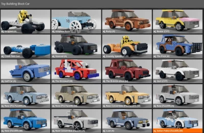 Toy Building Block Car v1.0