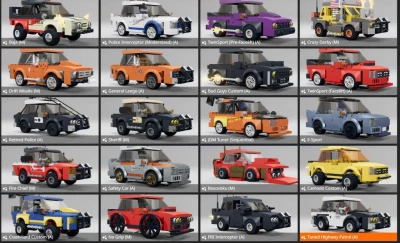 Toy Building Block Car v1.0