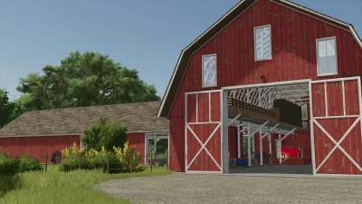 US Cow Barn With Vector v1.0.0.0