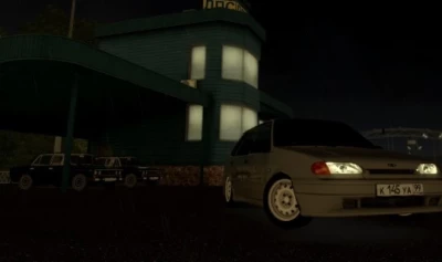 VAZ 2114 on the engine from Bugatti Veyron Super Sport v1.0