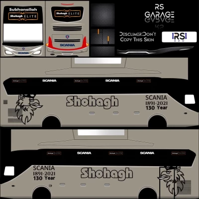 Volvo 9700 and 9400 bus Hanif bus skin + 4 euro skin pack + ai traffic