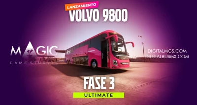 Volvo 9800 ULTIMATE ETS2 1.54