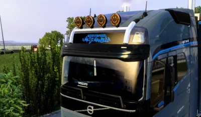 Volvo fh5 and fh6 globetrotter Mst Wntd skin v1.0