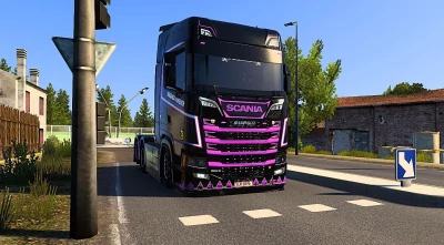 Wakanda scania S skin v1.0