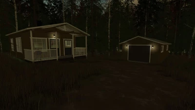 Wooden Cabin and Garage v1.0.0.0
