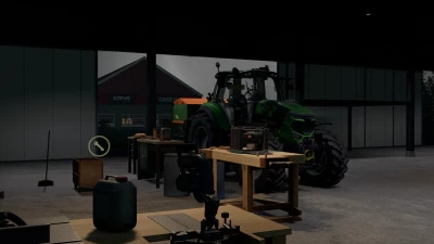 Workshop with door and lights v1.0.0.0