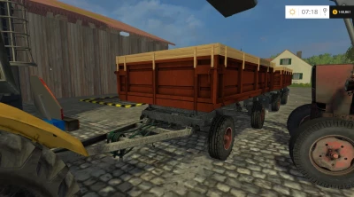 2PTS 4 NEW RED BROWN CCCP RUSSIAN TRAILER EXTRA HIT V1.0