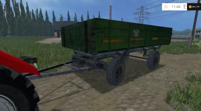 2PTS 4 OLD GREEN RUSSIAN TRAILER GOOD V1.0