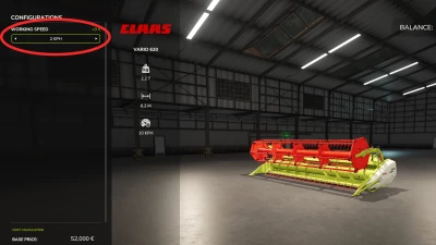 Adjust Working Speed v1.0.0.0