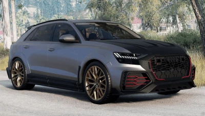 Audi Q8 50 TDI Quattro S Line 2018 v1.0