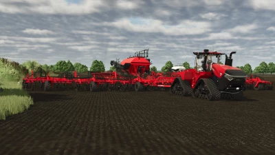 Bourgault 3420-100 Paralink Hoe Drill + 71300 Air Cart v1.0.0.0