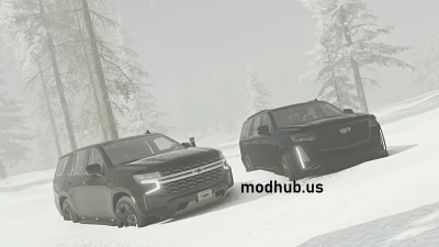 Cadillac Escalade ESV 2023 & Chevrolet Tahoe 2023 Pack V1.0 0.35