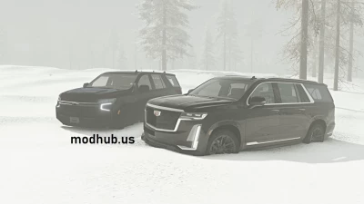 Cadillac Escalade ESV 2023 & Chevrolet Tahoe 2023 Pack V1.0 0.35