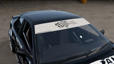 Car windshield banners v1.0