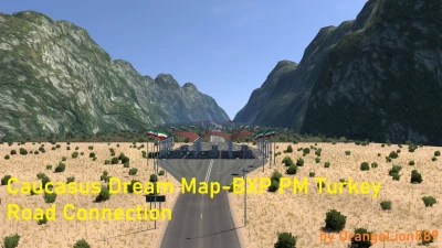 Caucasus Dream Map-BXP PM Turkey Road Connection v1.0 1.54