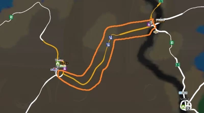 Caucasus Dream Map-BXP PM Turkey Road Connection v1.0 1.54