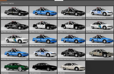 Chevrolet Caprice 1995 4th Gen v1.0