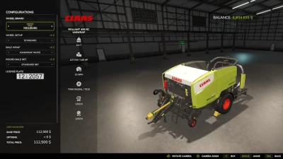 CLAAS ROLLANT 455 UNIWRAP Speedy v1.3.0.0