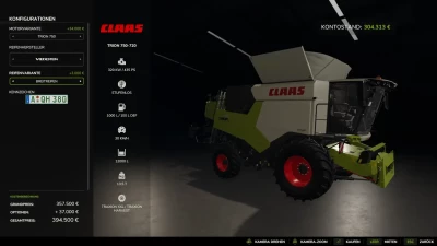 Claas Trion 720-750 Pack v1.2.0.2