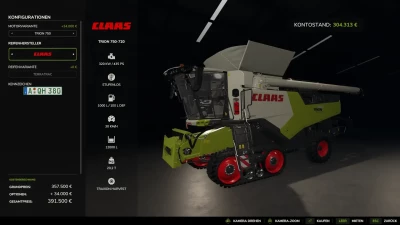 Claas Trion 720-750 Pack v1.2.0.2